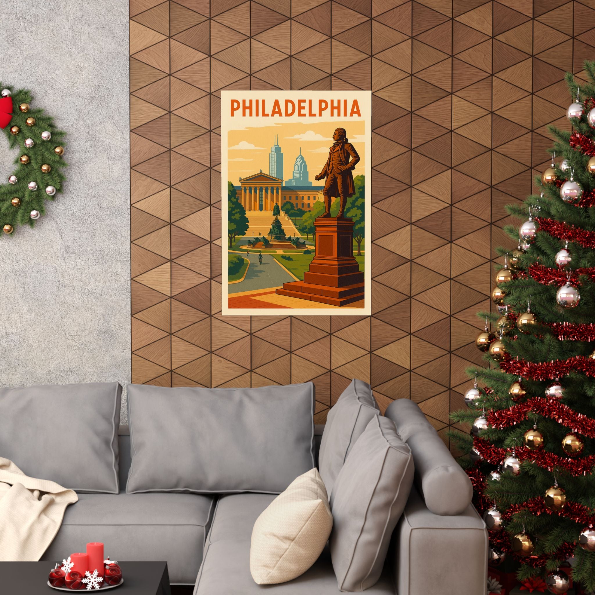 Cityscape Print - Philadelphia
