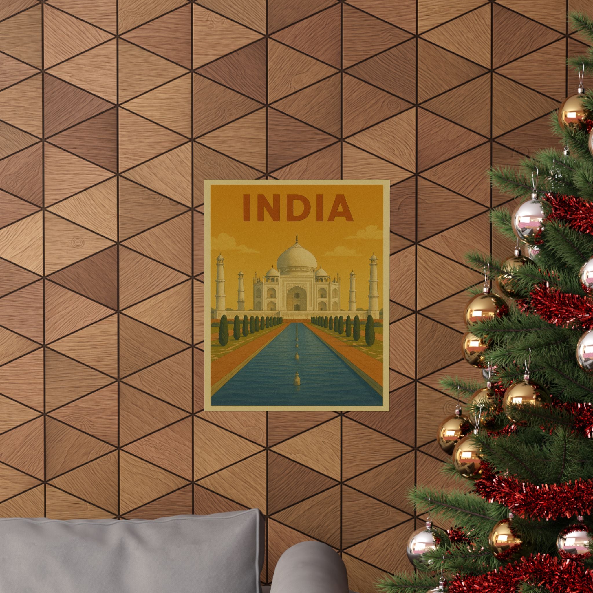 Cityscape Print - India