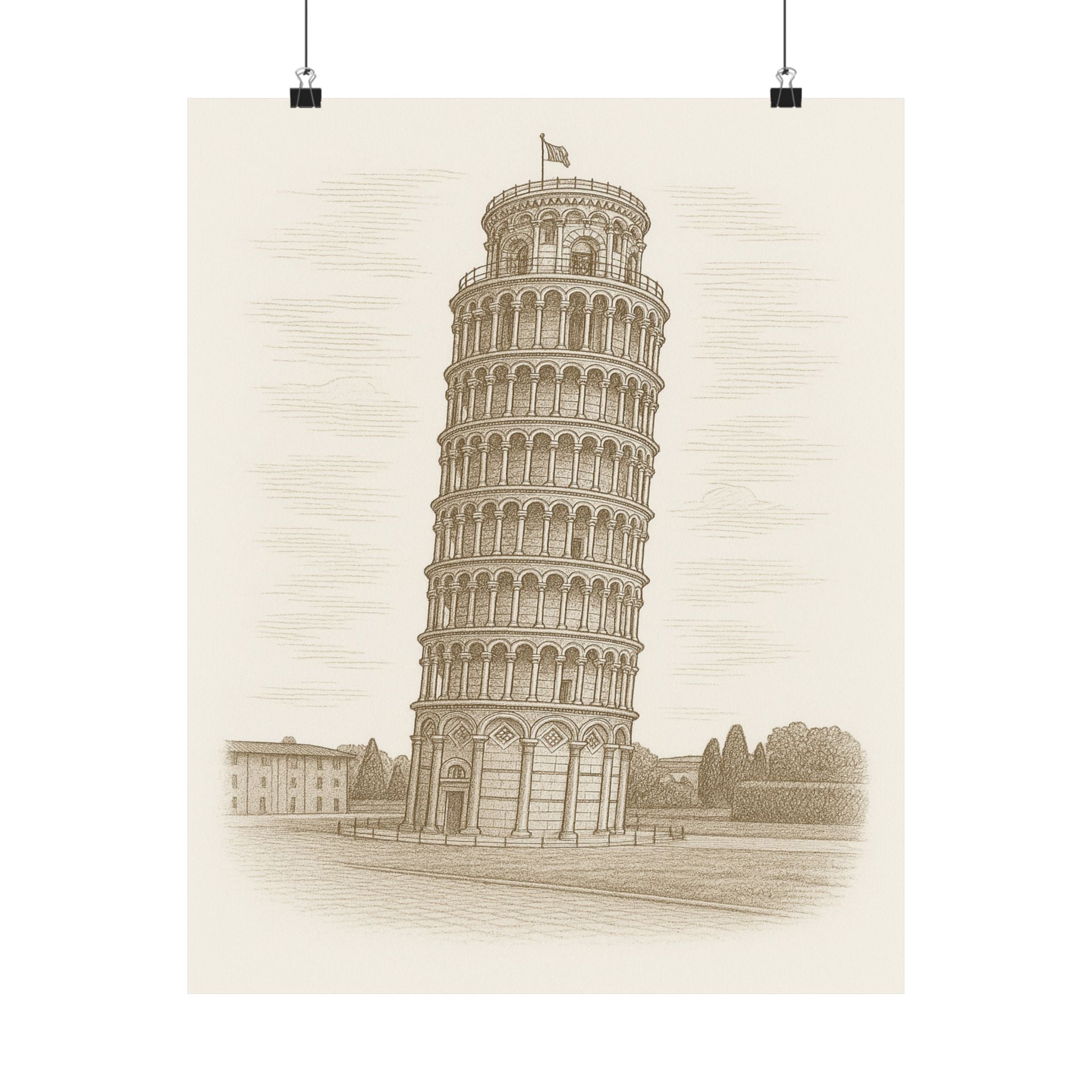 Cityscape Print - Pisa