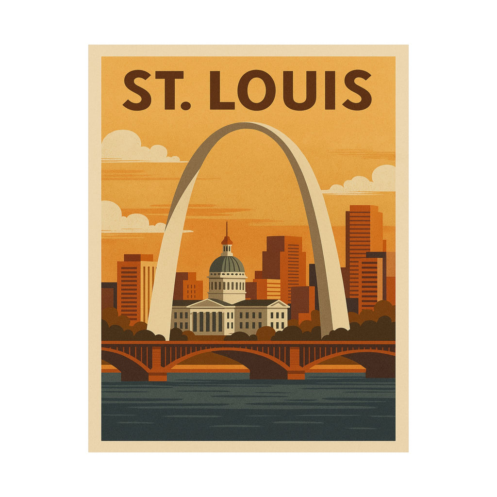 Cityscape Print - St. Louis