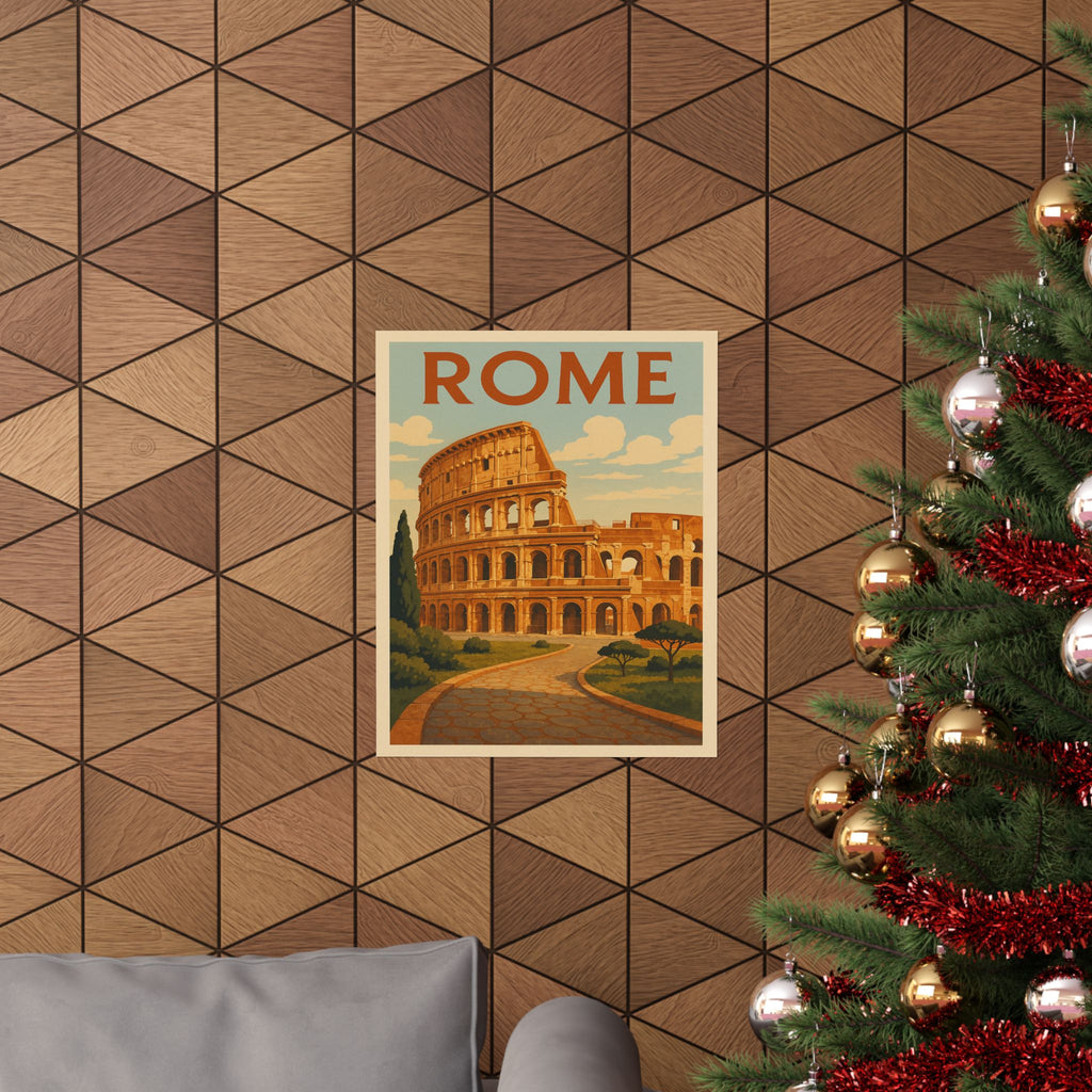 Cityscape Print - Rome