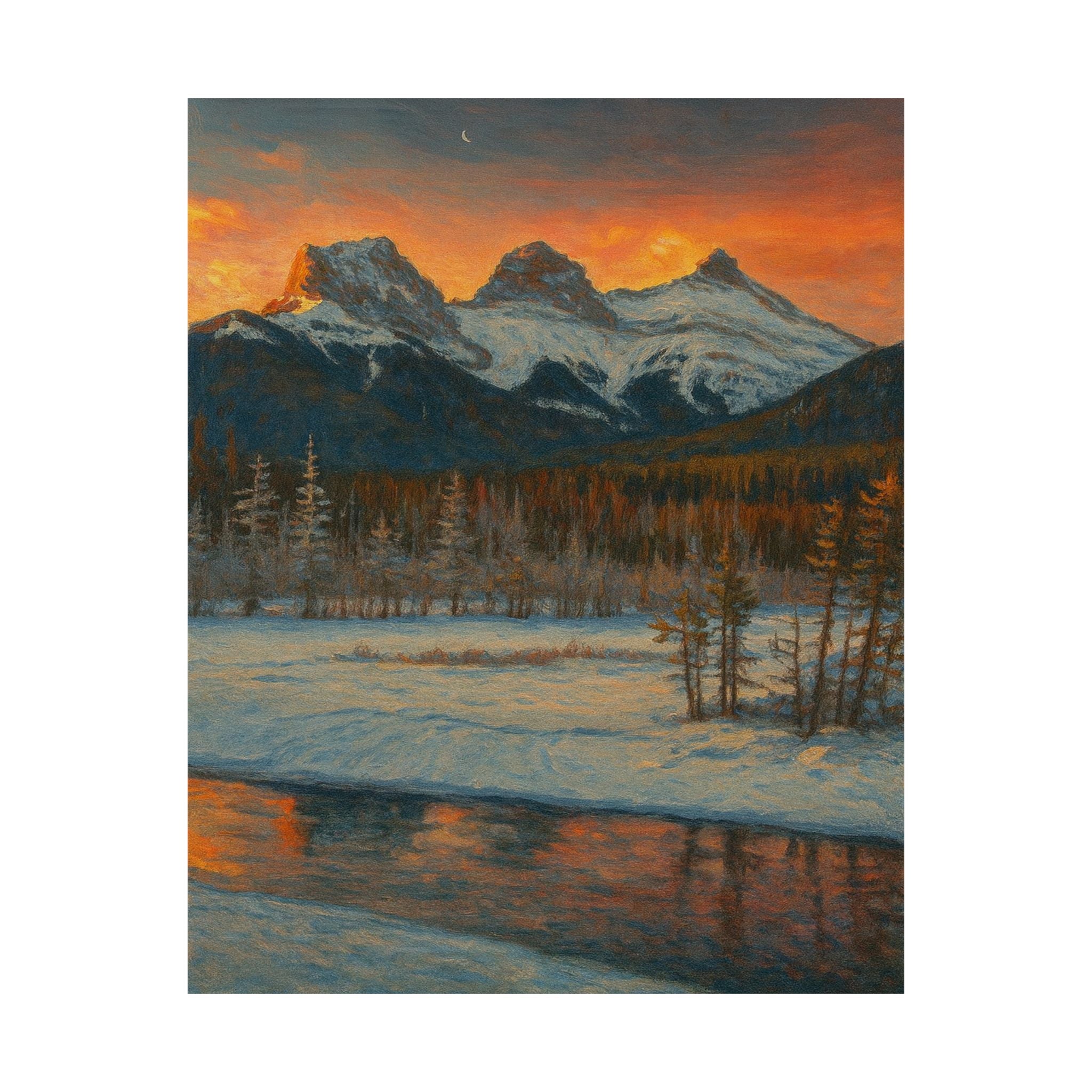 Nature Print - Three Sisters