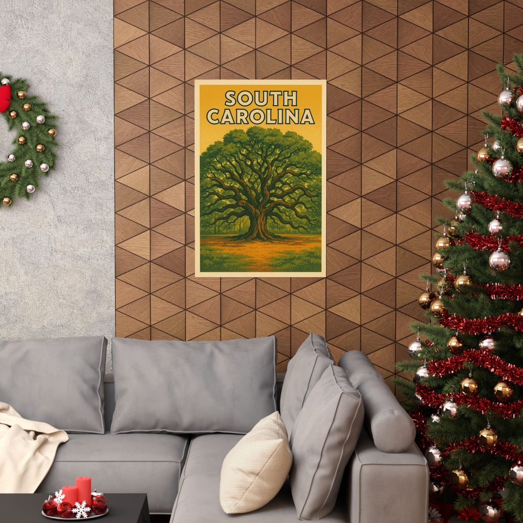 Cityscape Print - South Carolina