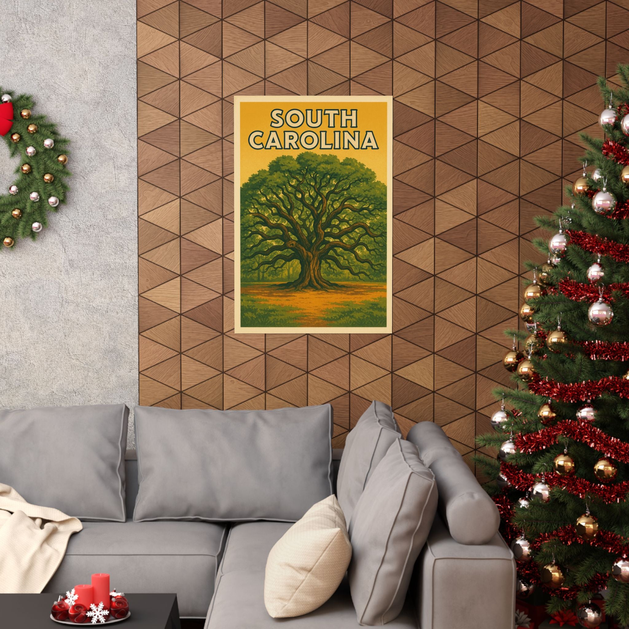 Cityscape Print - South Carolina