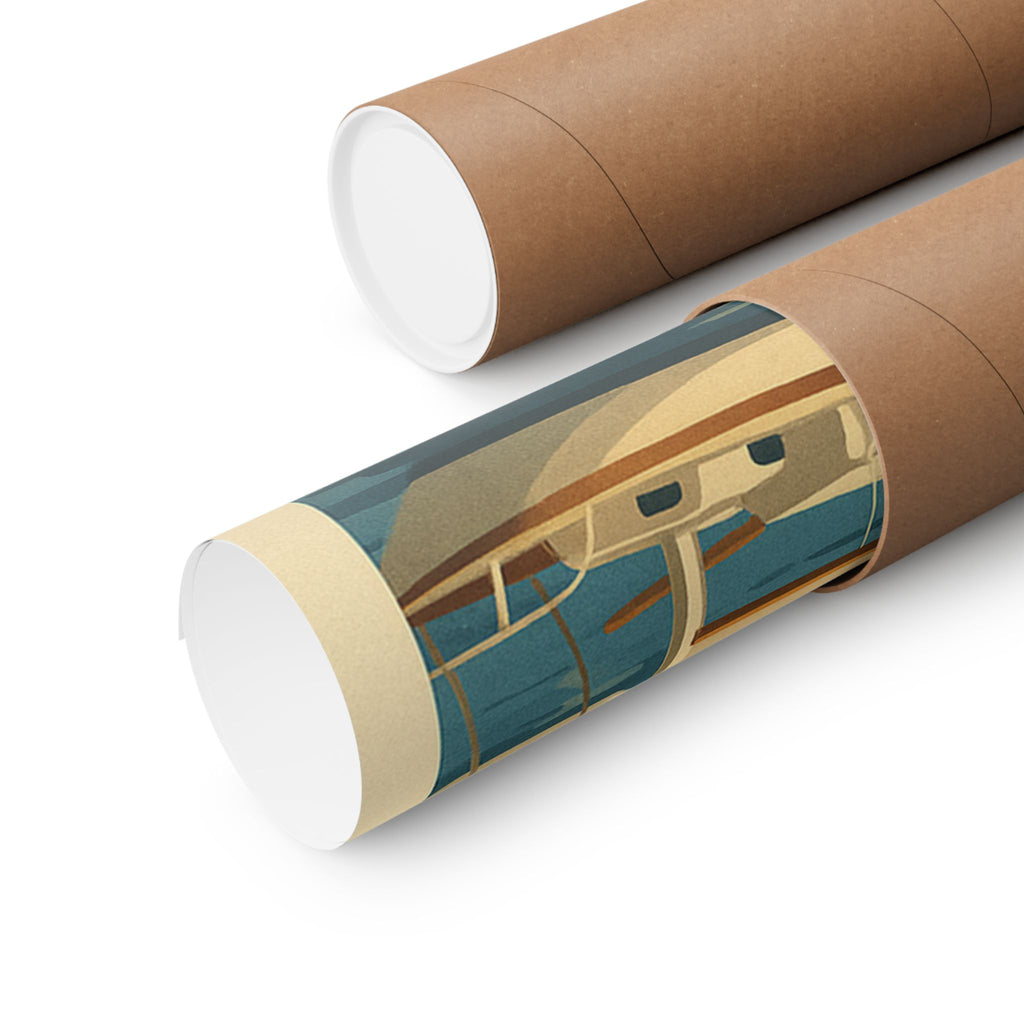 Cityscape Print - Harbor Town