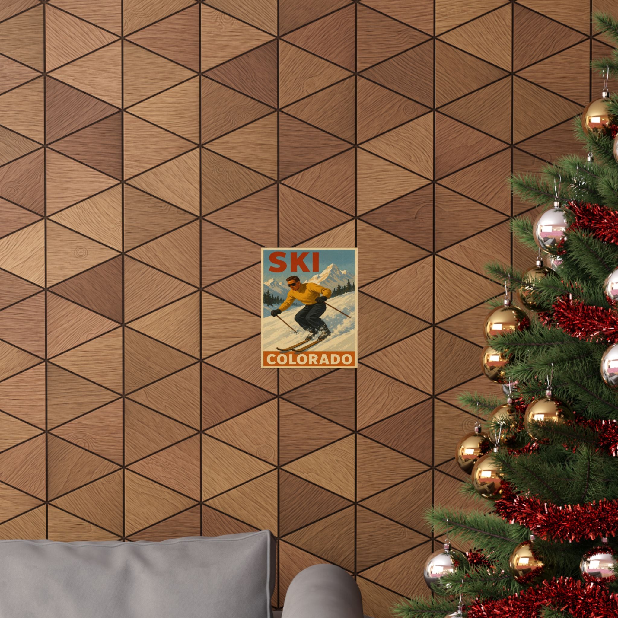 Cityscape Print - Ski Colorado