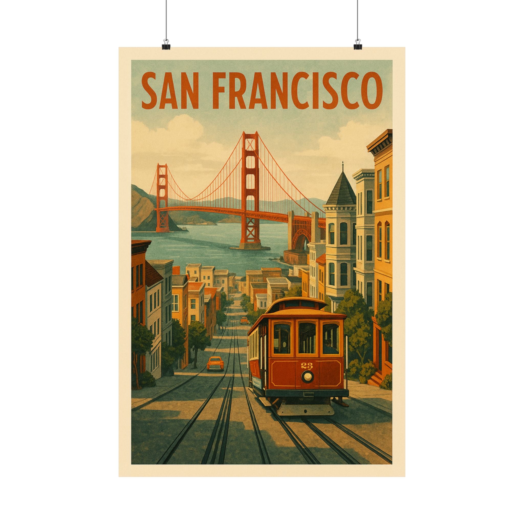 Cityscape Print - San Francisco