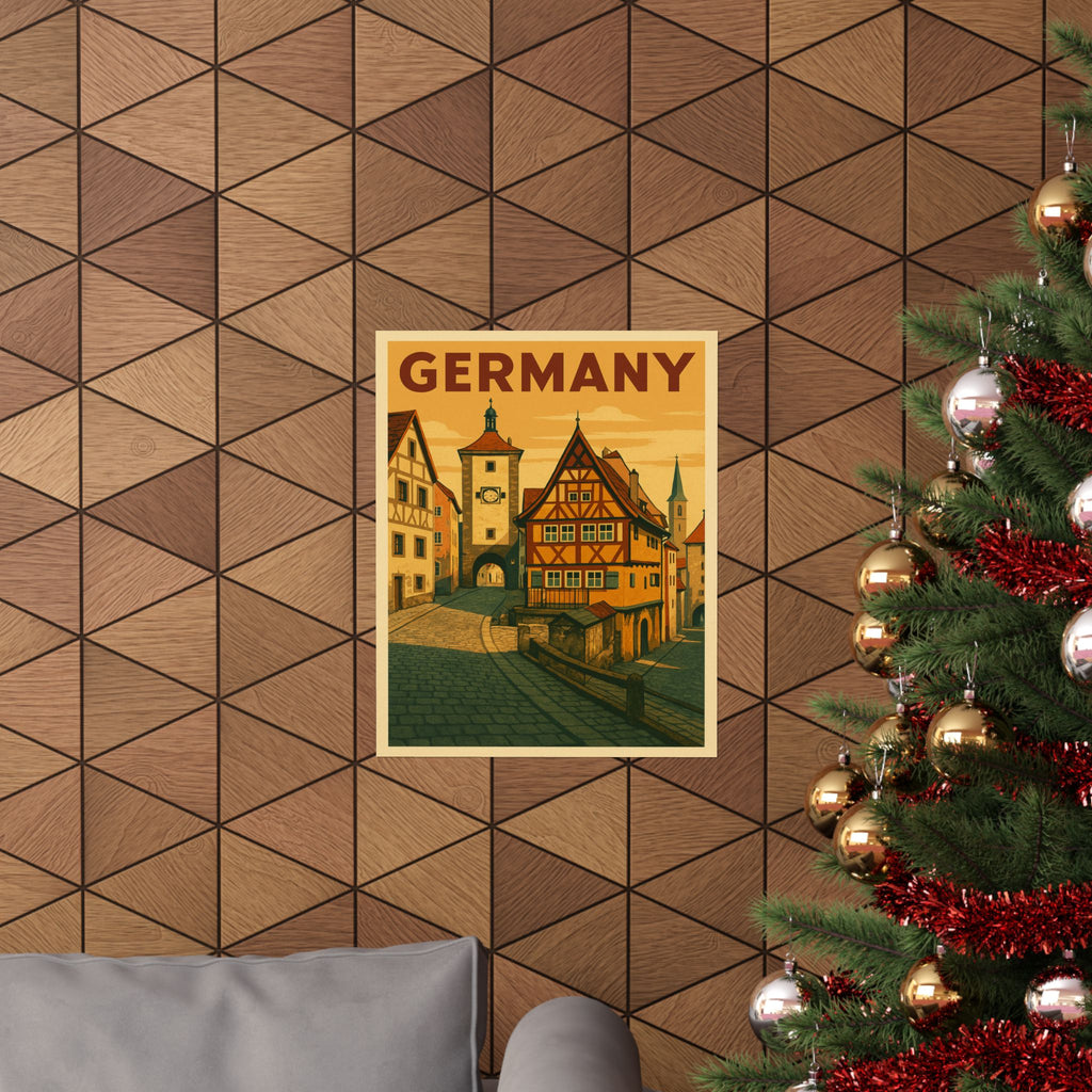 Cityscape Print - Germany