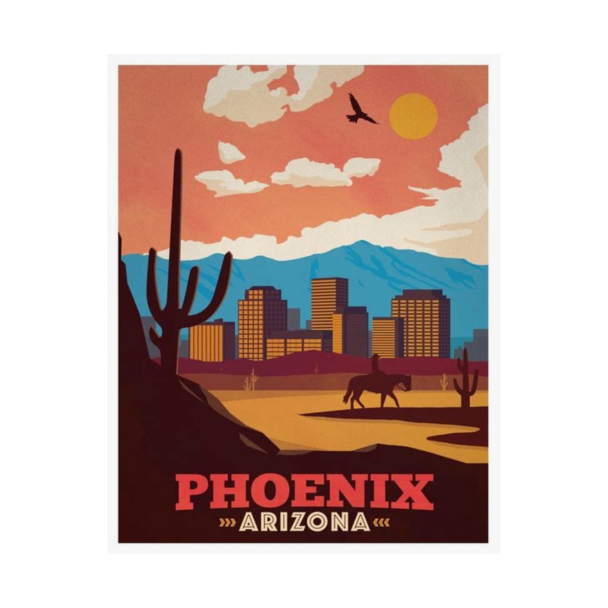 Cityscape Print - Phoenix