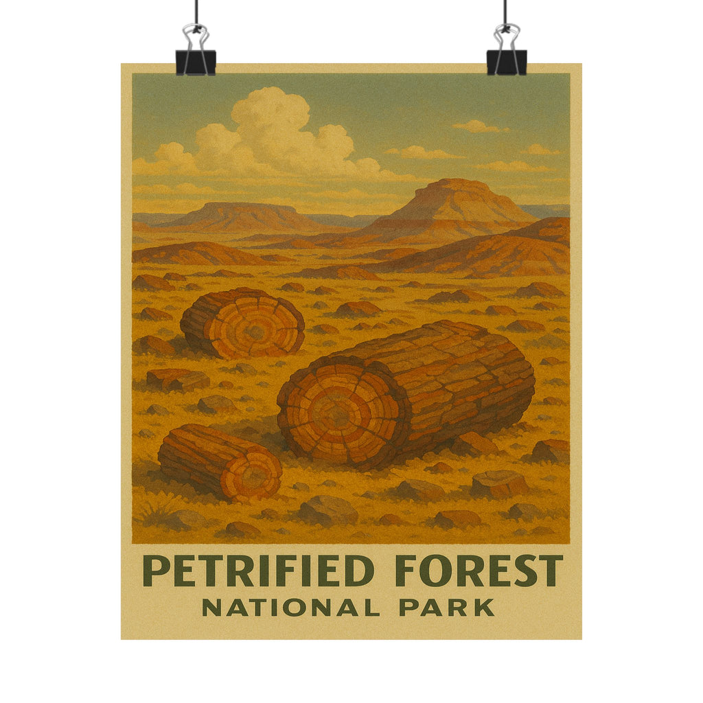 Vertical Print - Petrified Forest National Park