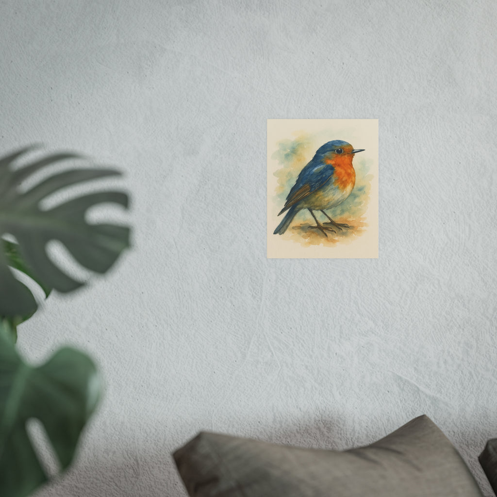 Wildlife Print - Watercolor Finch