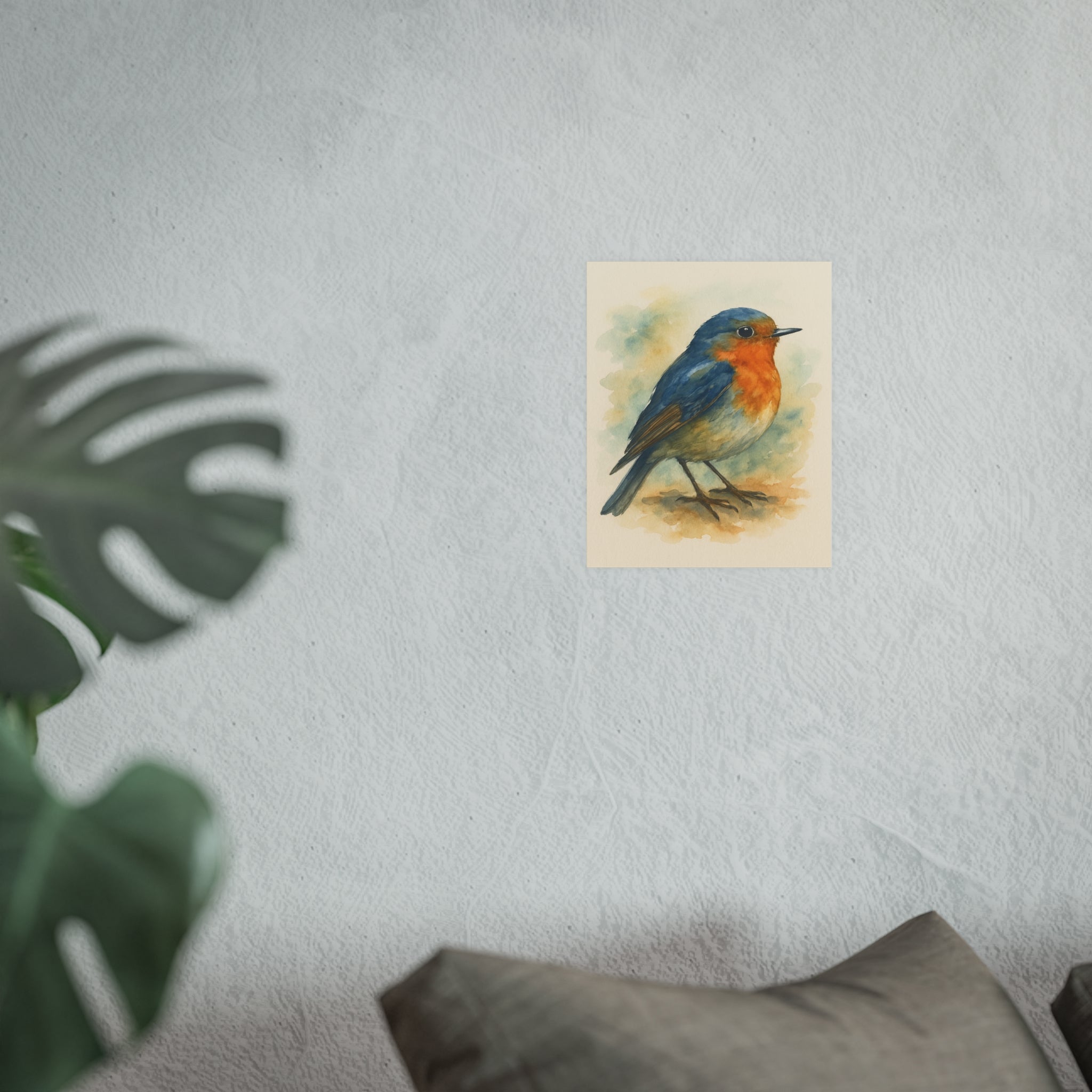 Wildlife Print - Watercolor Finch