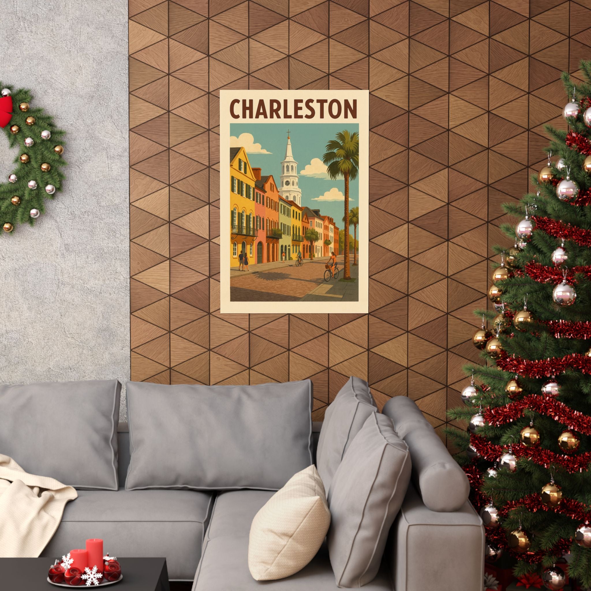 Cityscape Print - Charleston South Carolina