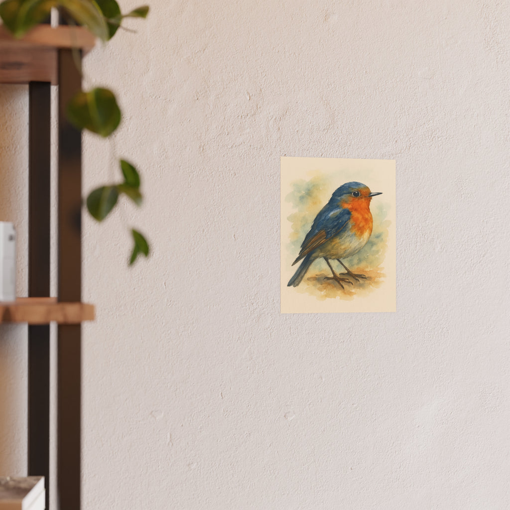 Wildlife Print - Watercolor Finch