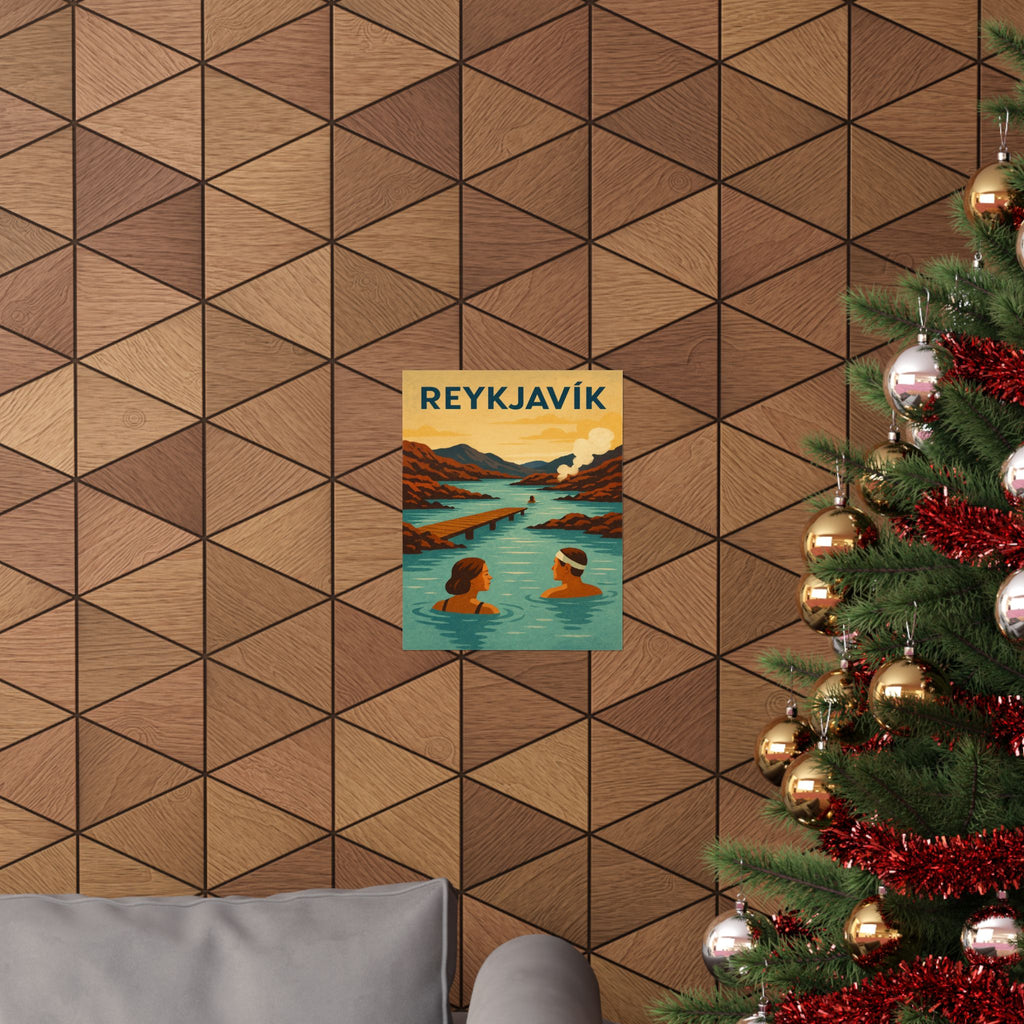 Cityscape Print - Reykjavik