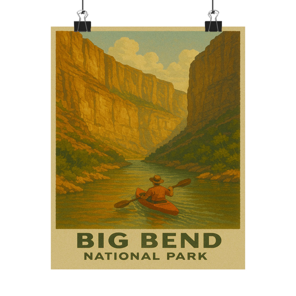 Vertical Print - Big Bend National Park