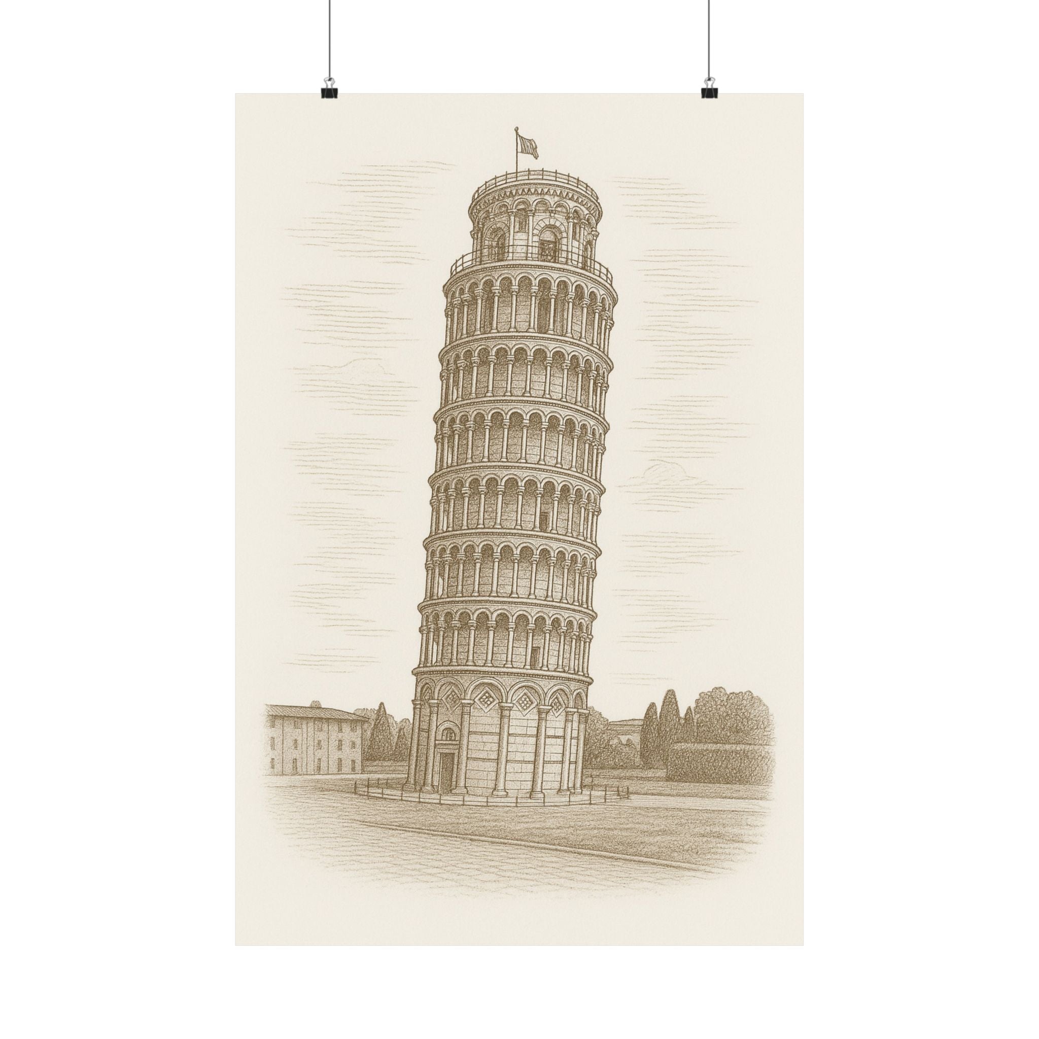 Cityscape Print - Pisa