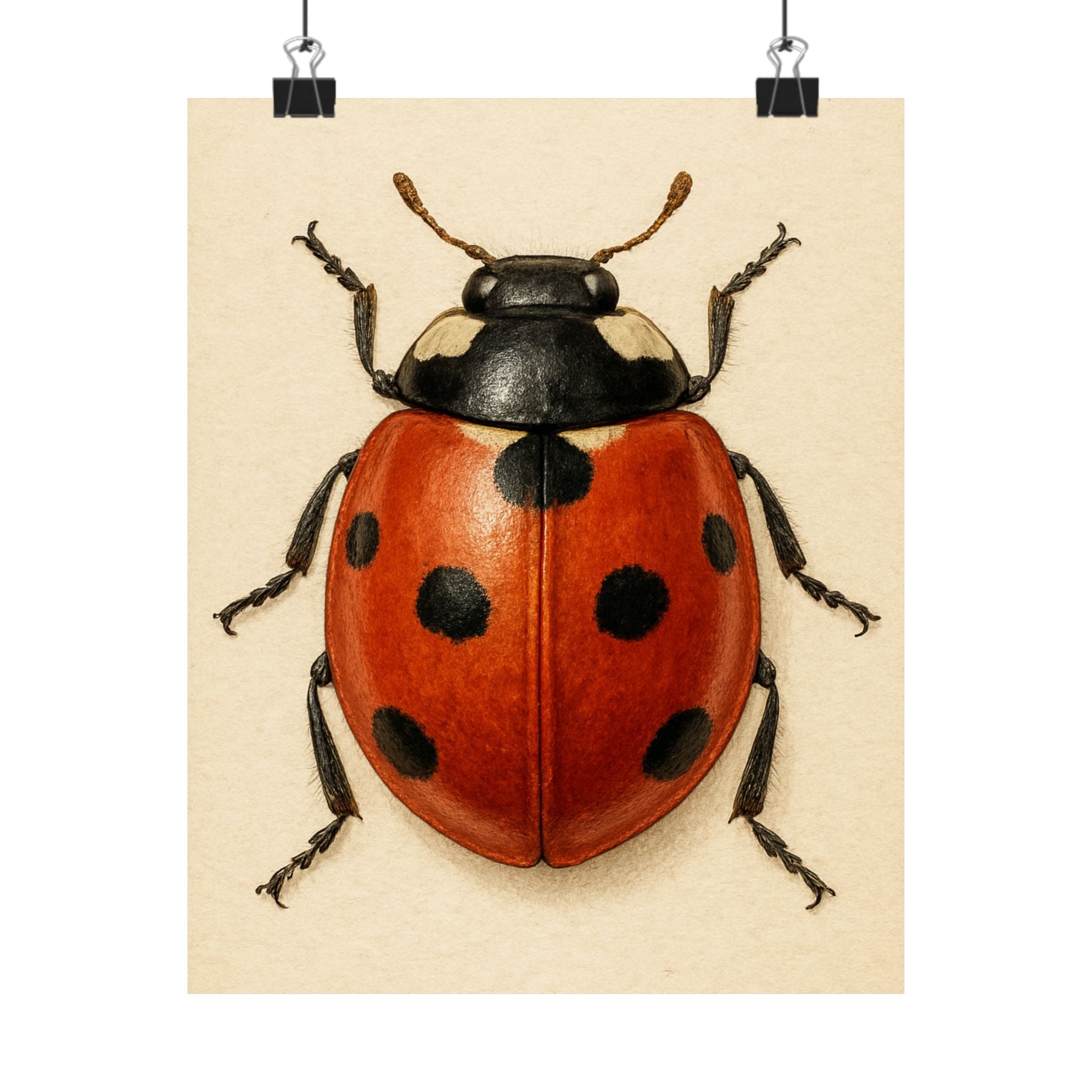 Wildlife Print - Colorful Ladybug