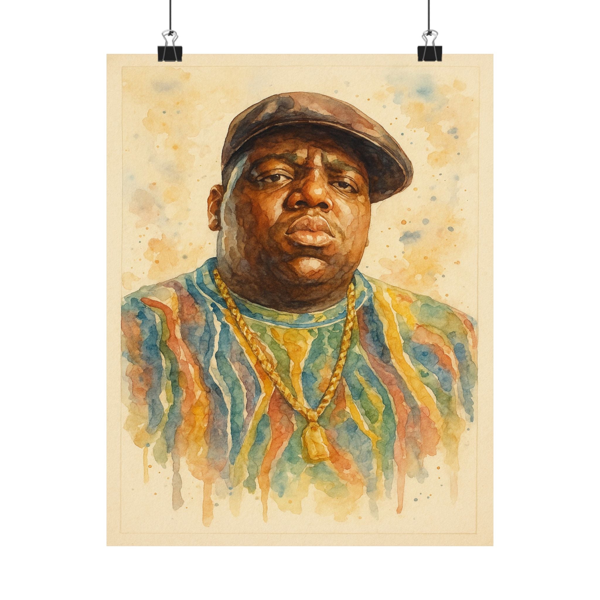 Famous Prints - Biggie Portrait