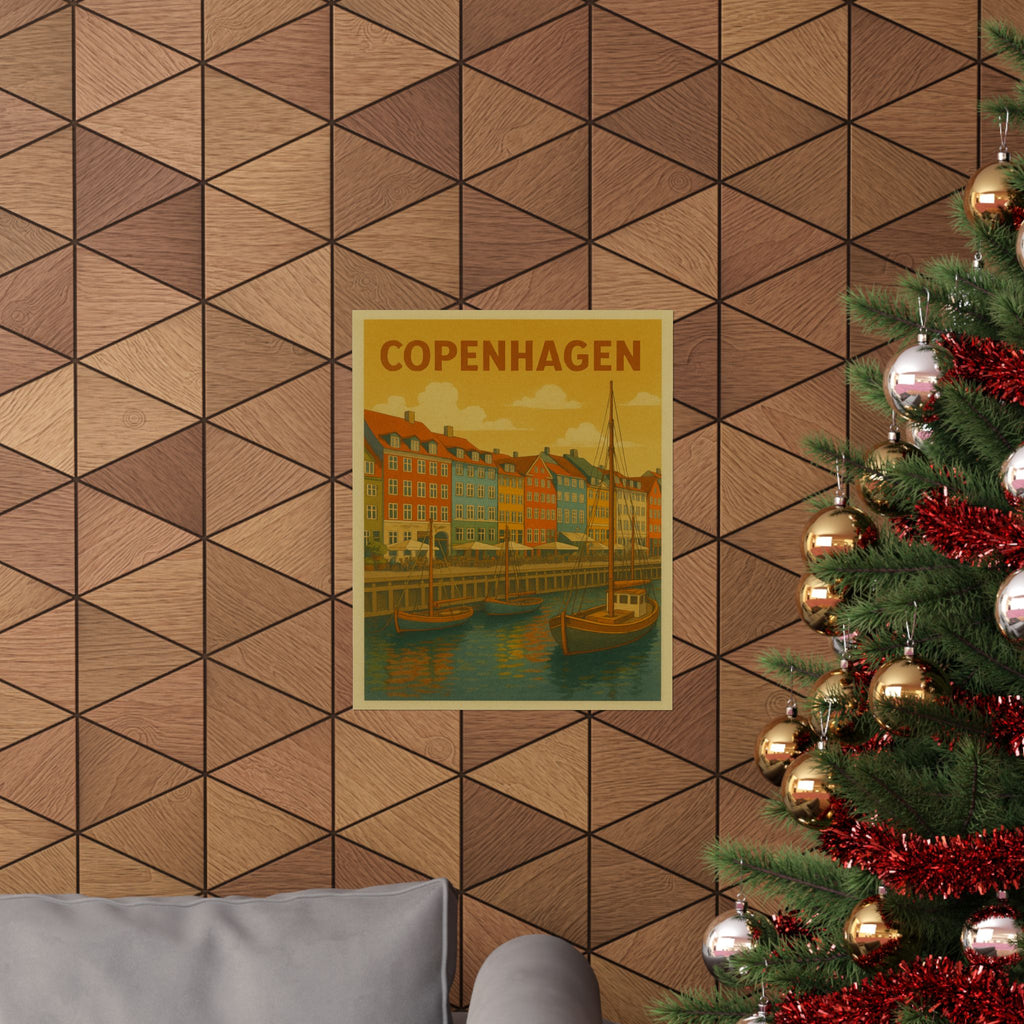 Cityscape Print - Copenhagen