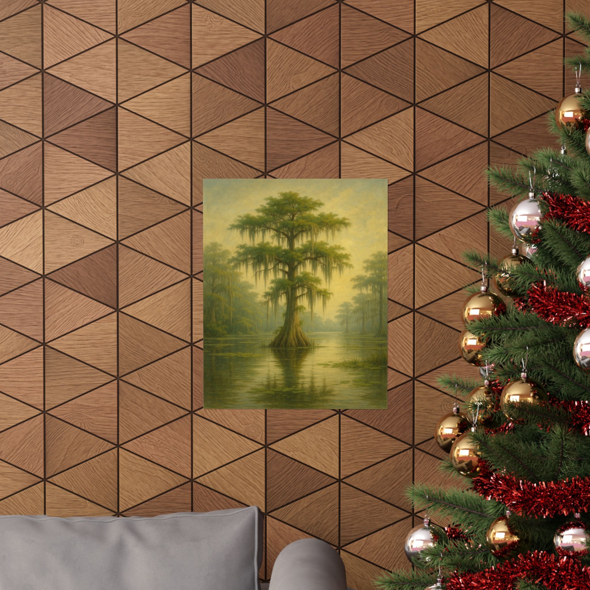 Nature Print - Atchafalaya Basin