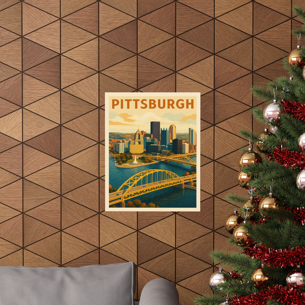Cityscape Print - Pittsburgh