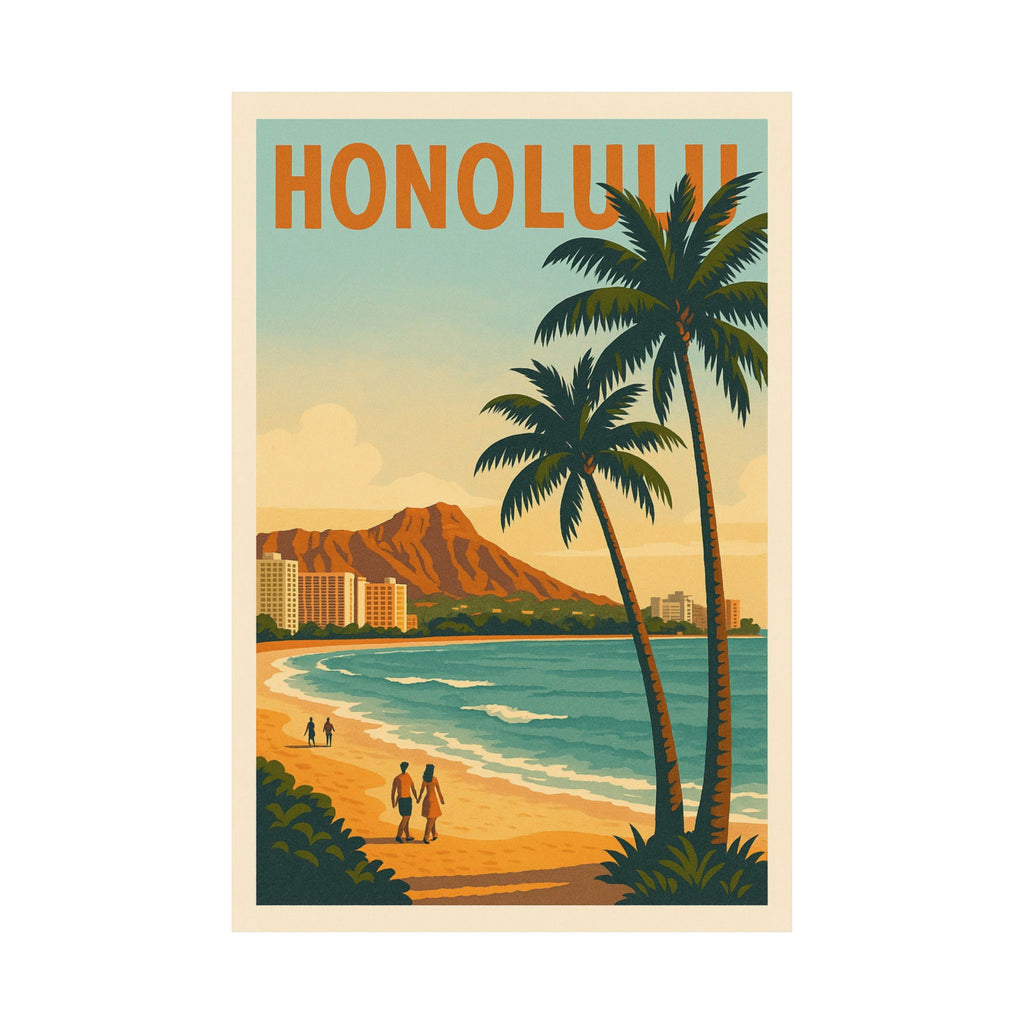 Cityscape Print - Honolulu