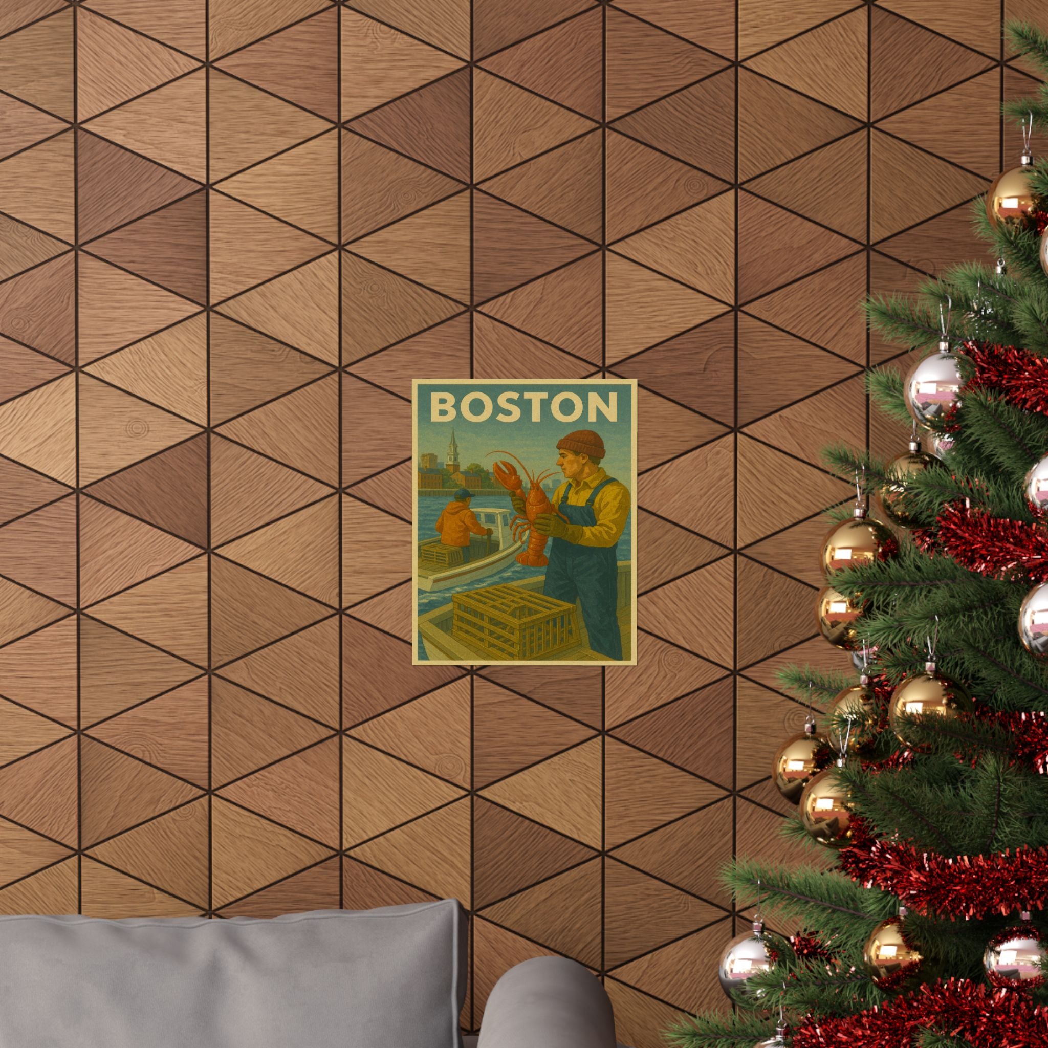 Cityscape Print - Boston