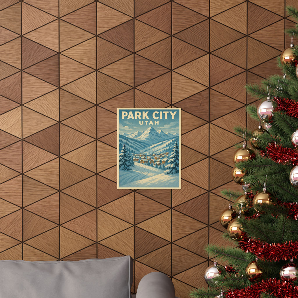 Cityscape Print - Park City