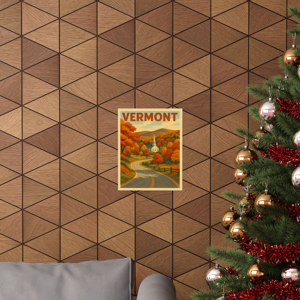 Cityscape Print - Vermont