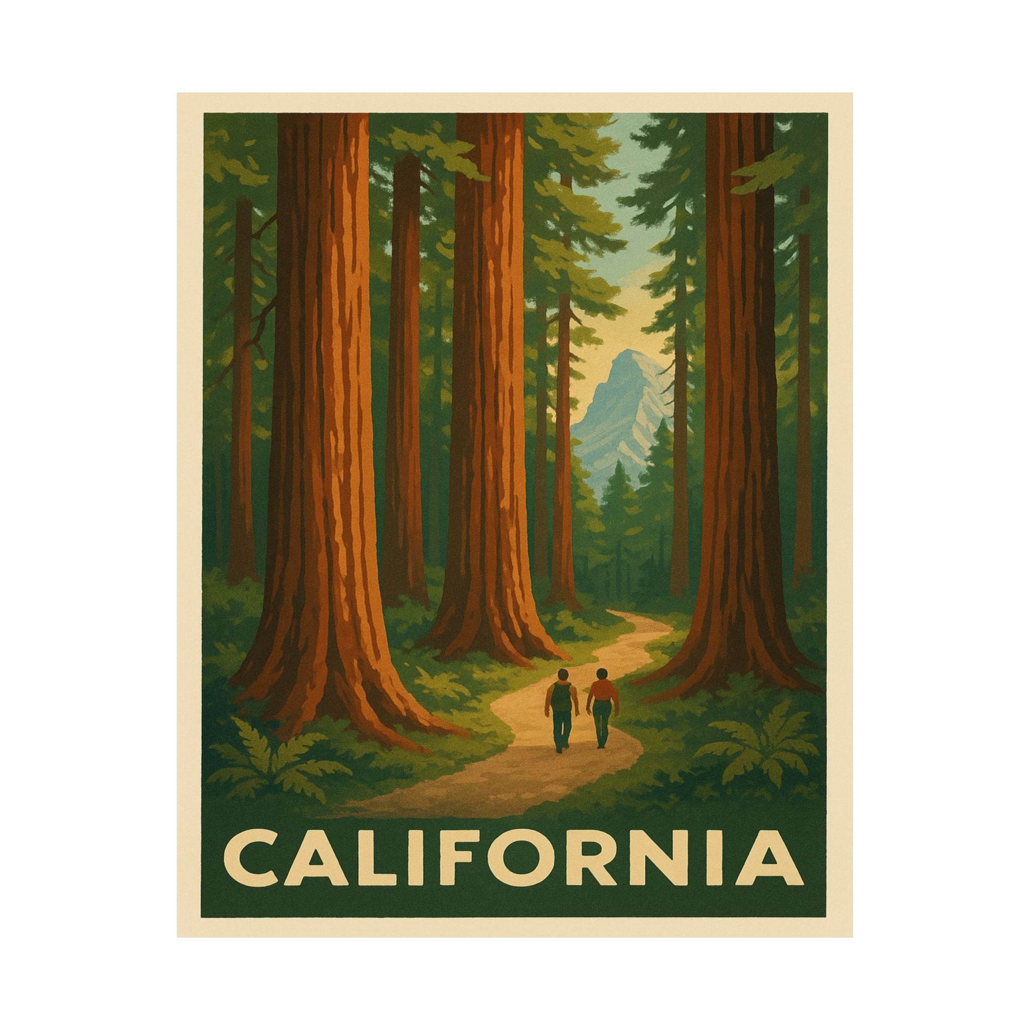 Cityscape Print - California