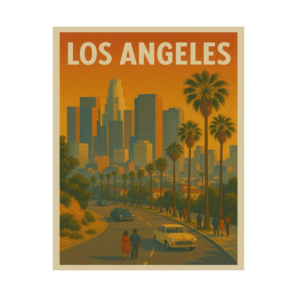 Cityscape Print - Los Angeles