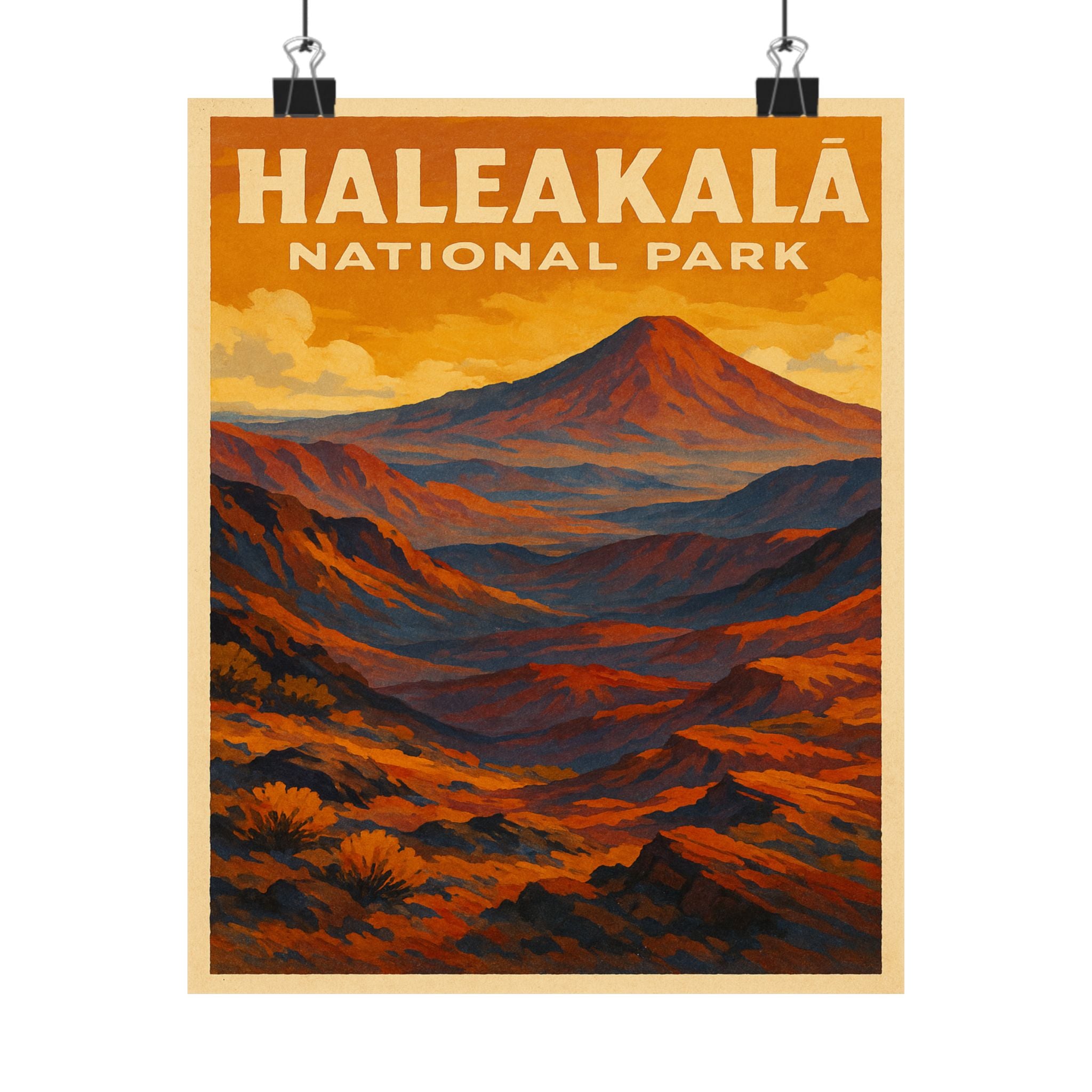 Vertical Print - Haleakala National Park