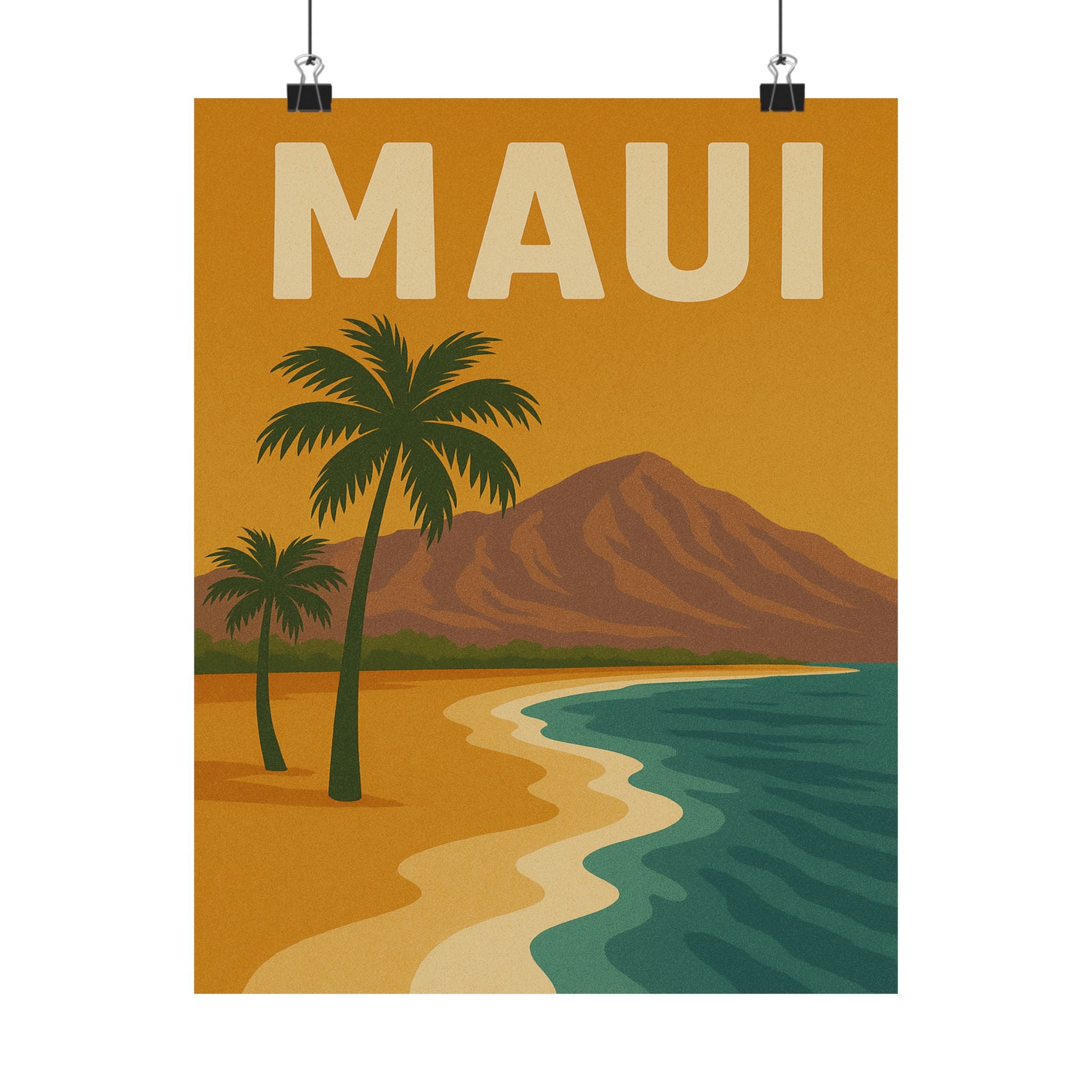 Cityscape Print - Maui