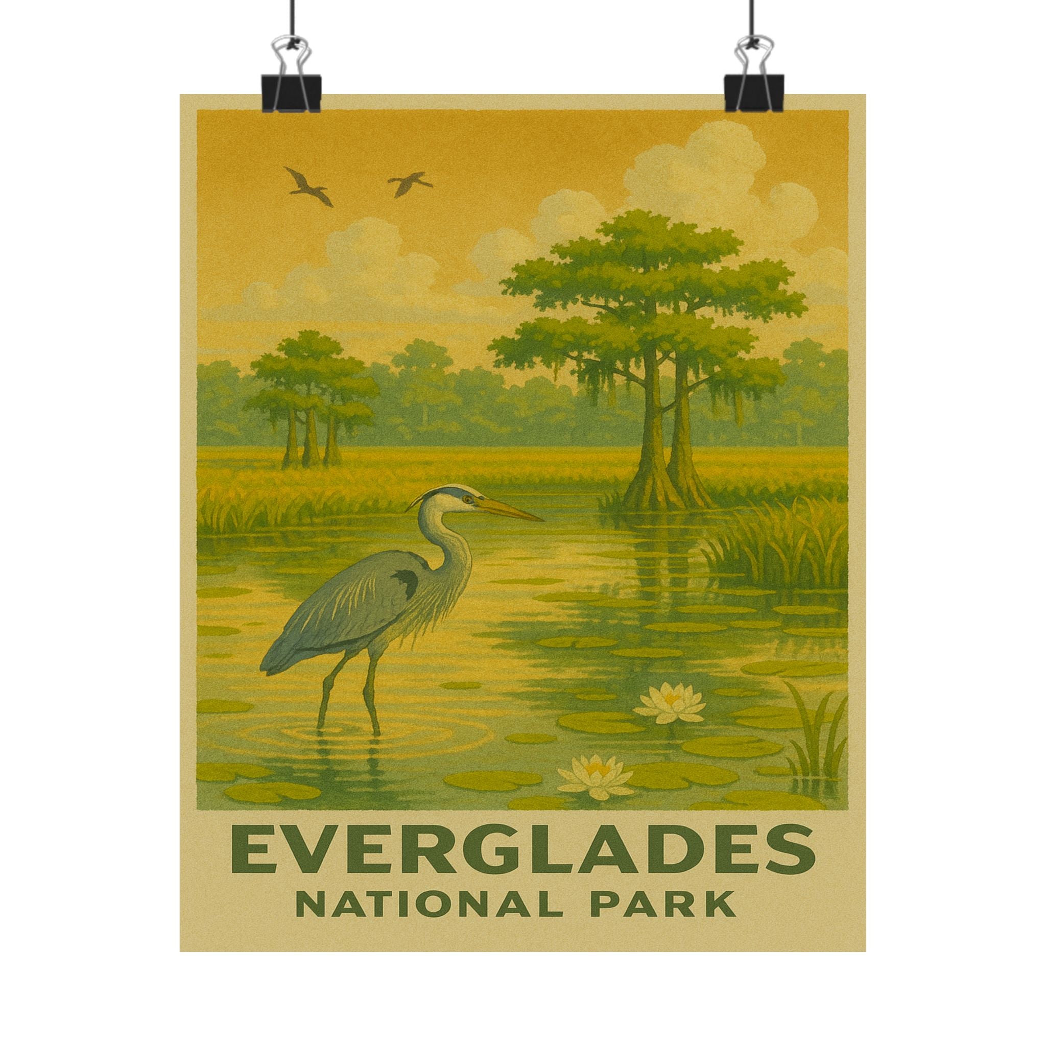 Vertical Print - Everglades National Park