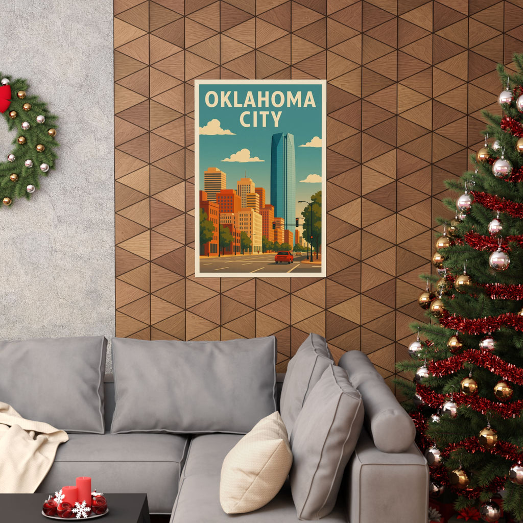 Cityscape Print - Oklahoma City