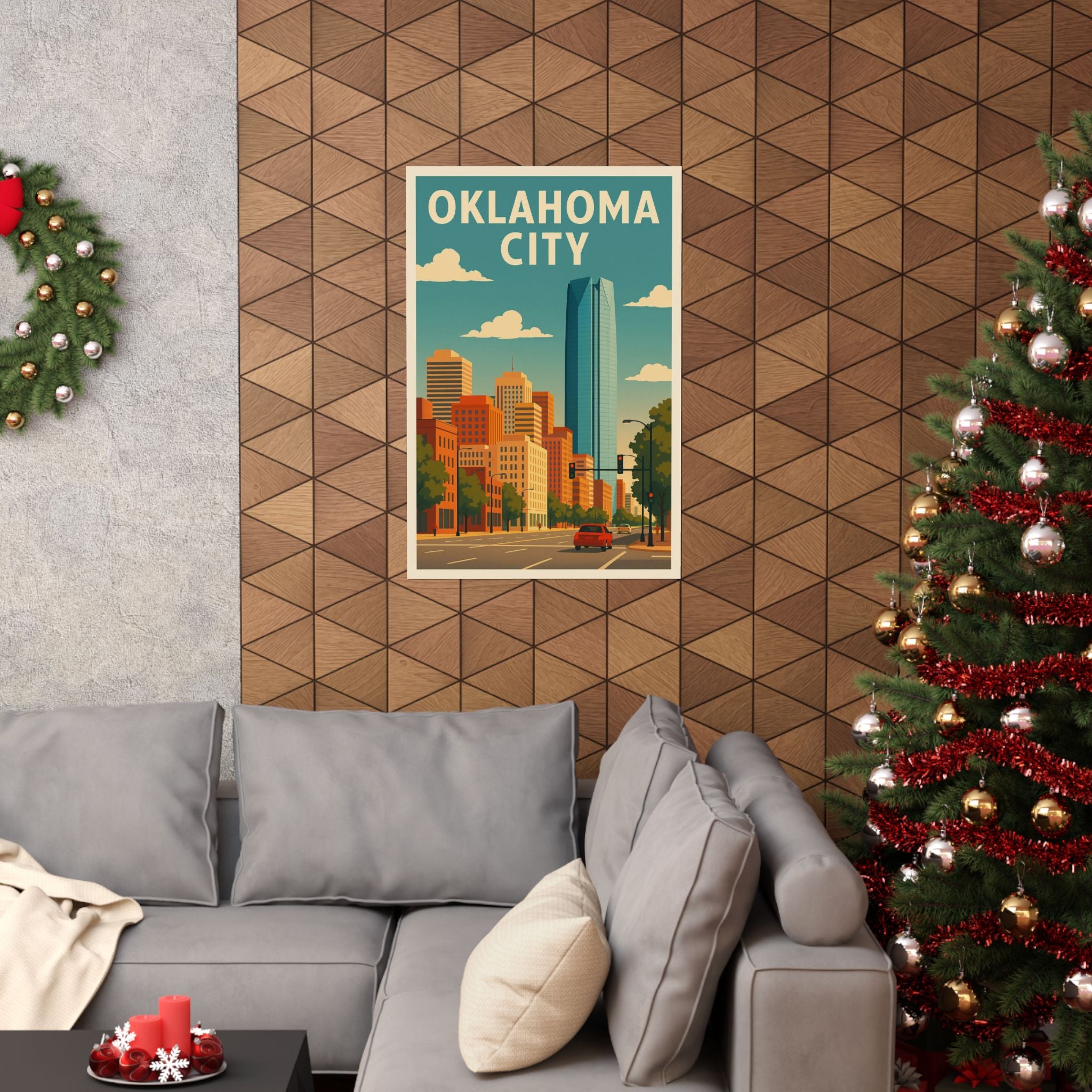 Cityscape Print - Oklahoma City