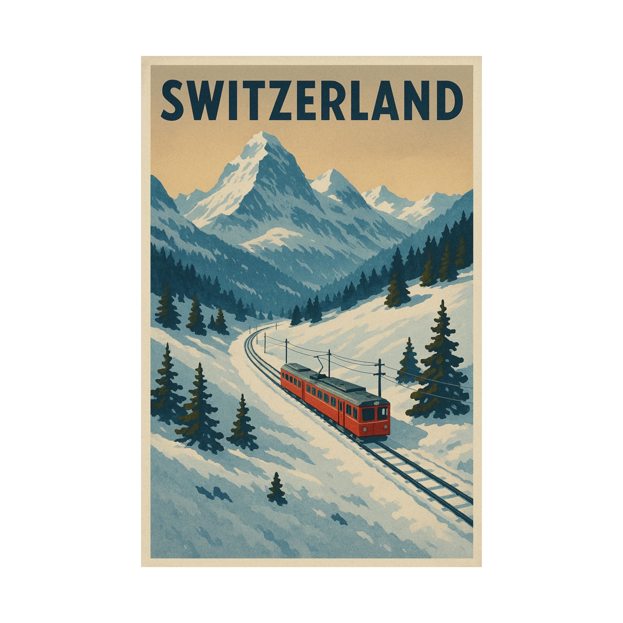 Cityscape Prints - Switzerland