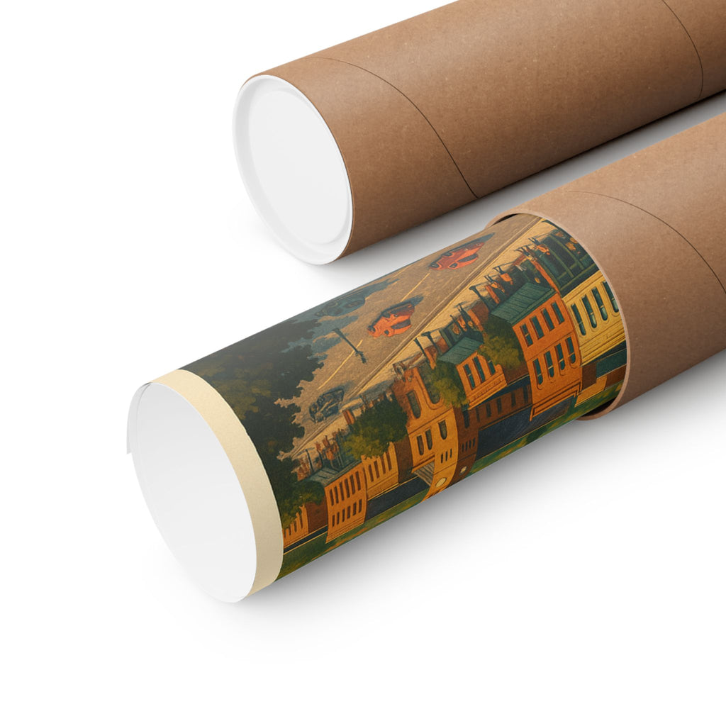 Cityscape Print - Bozeman Montana