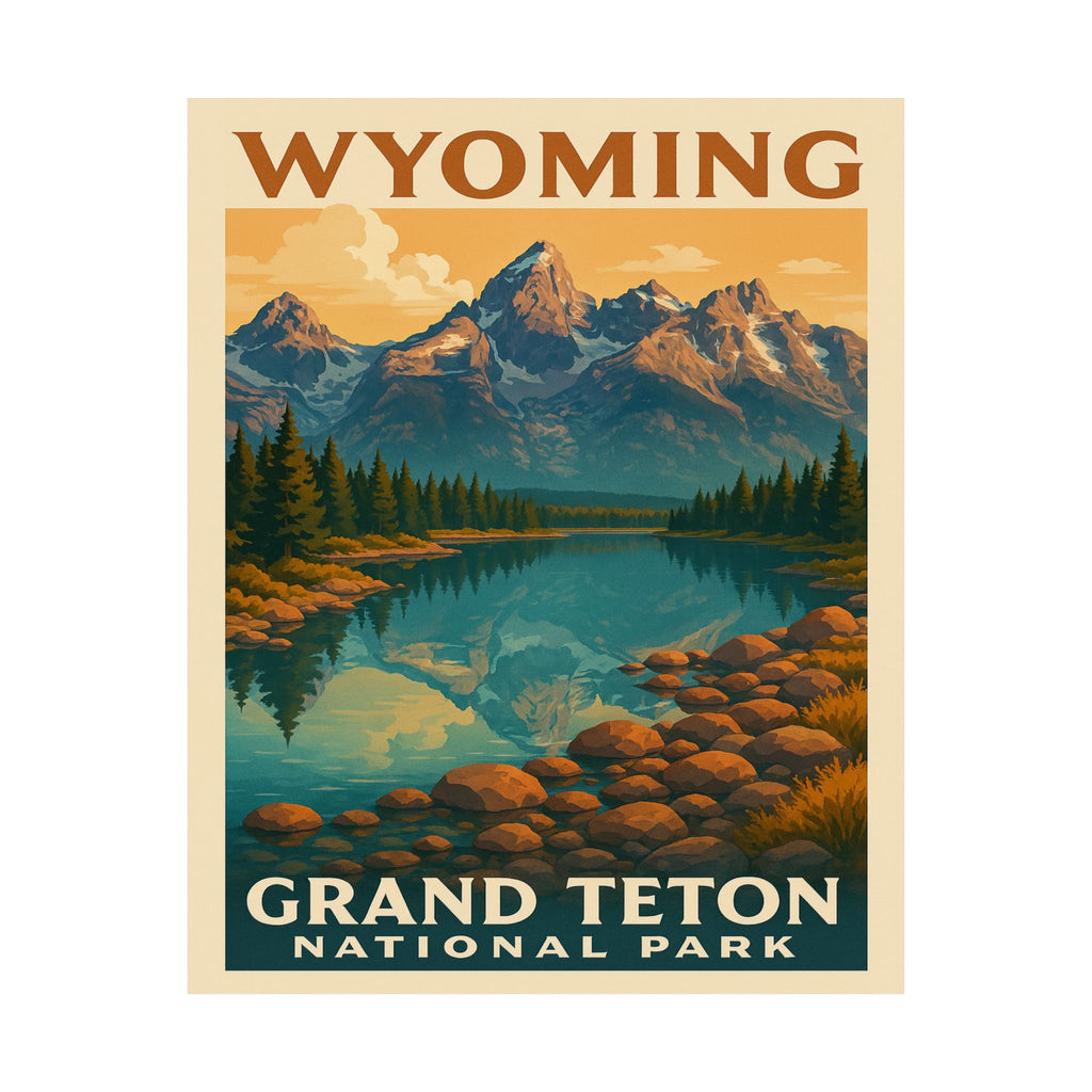 Vertical Print - Grand Teton National Park