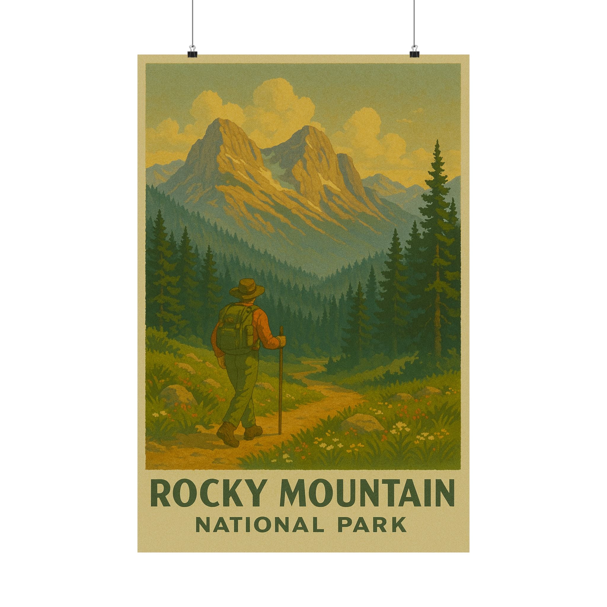 Vertical Print - Rocky Mountain National Park