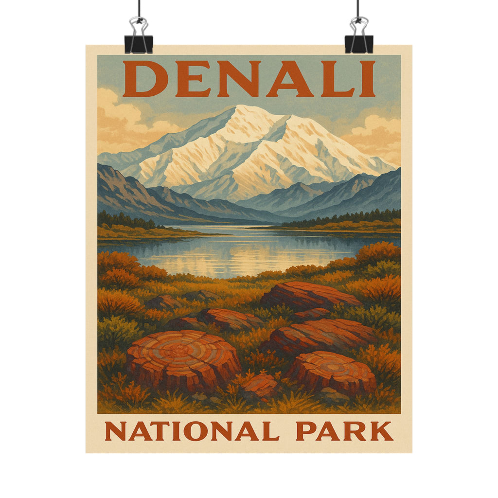 Vertical Print - Denali National Park