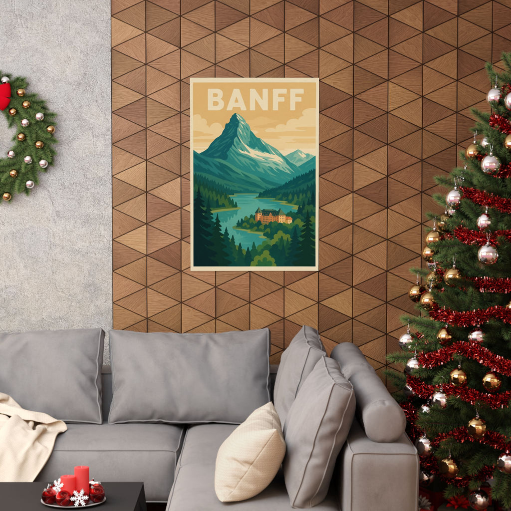 Cityscape Print - Banff