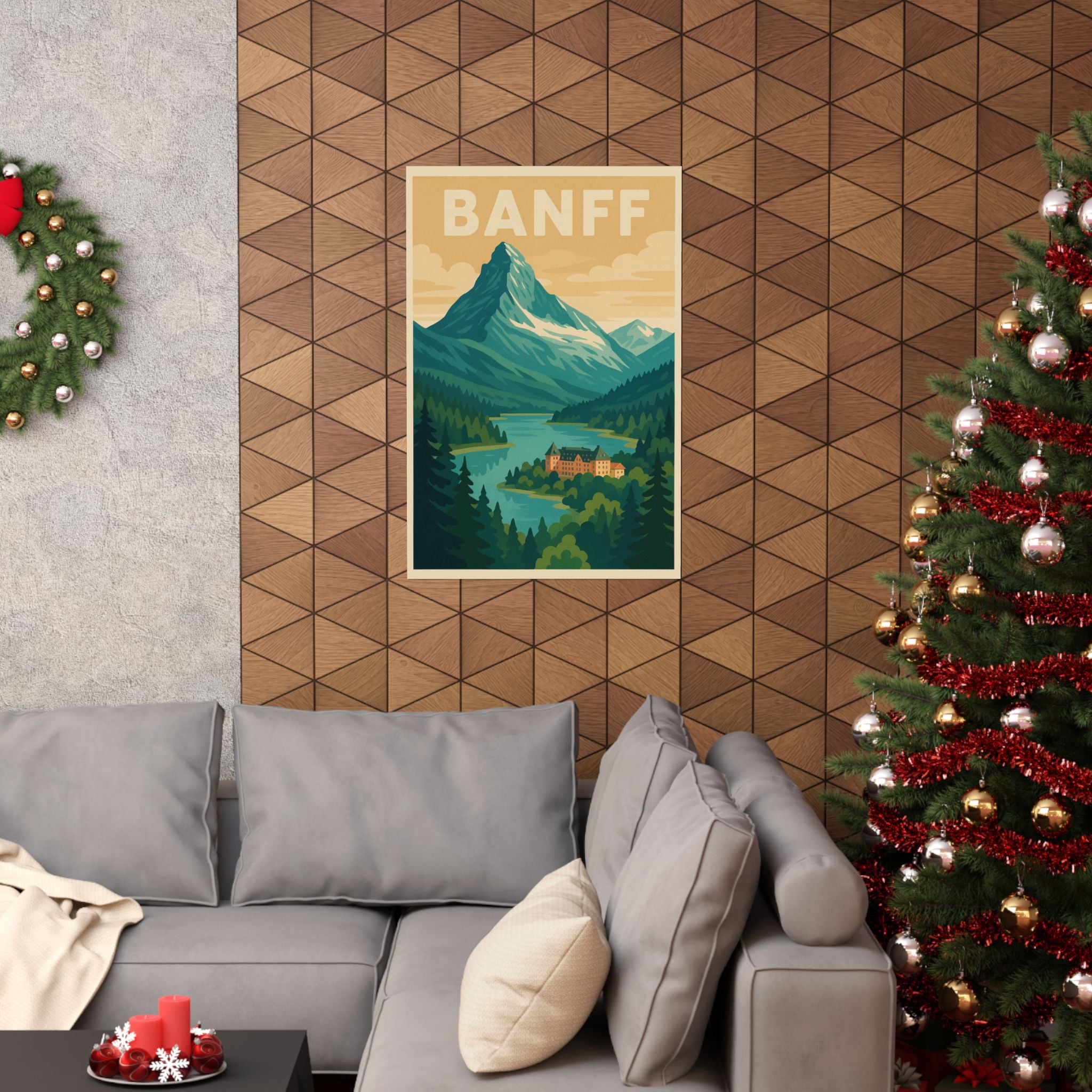 Cityscape Print - Banff