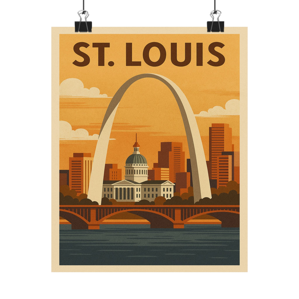 Cityscape Print - St. Louis