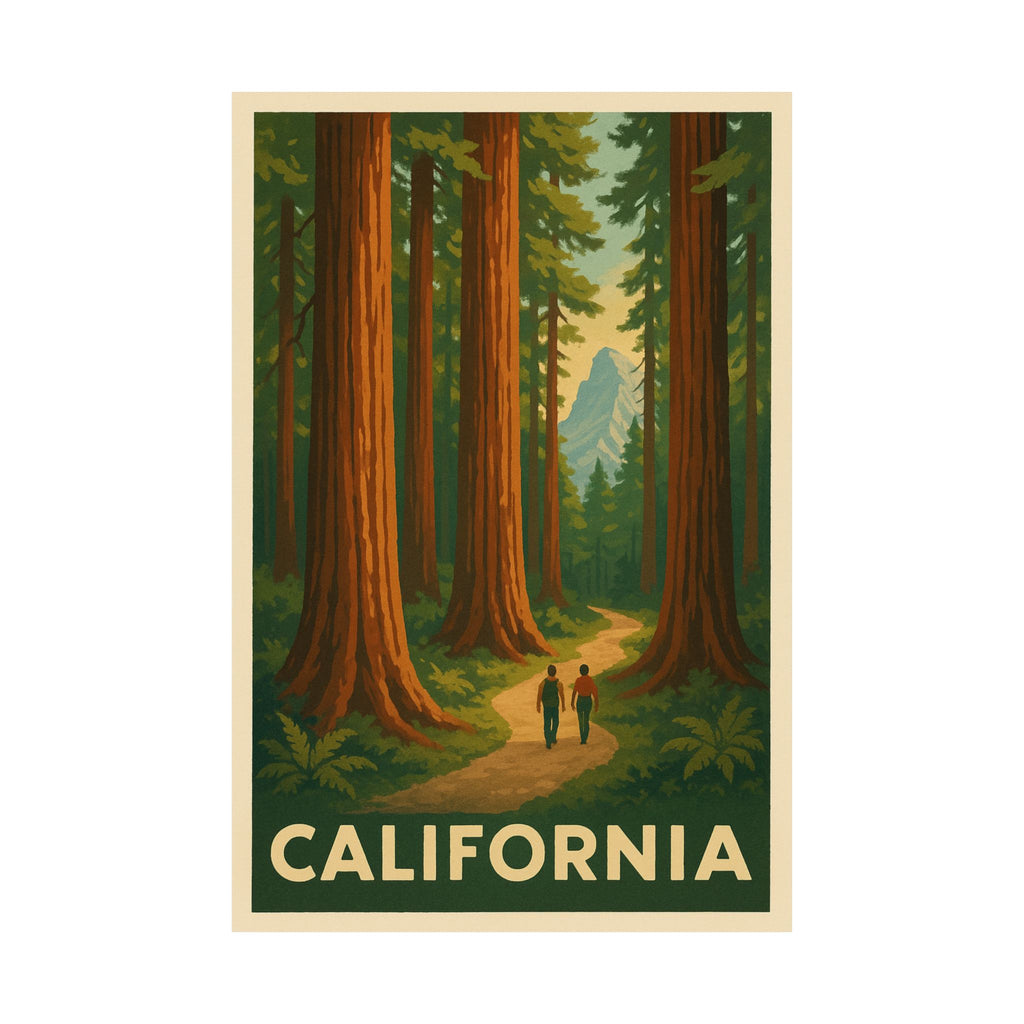 Cityscape Print - California