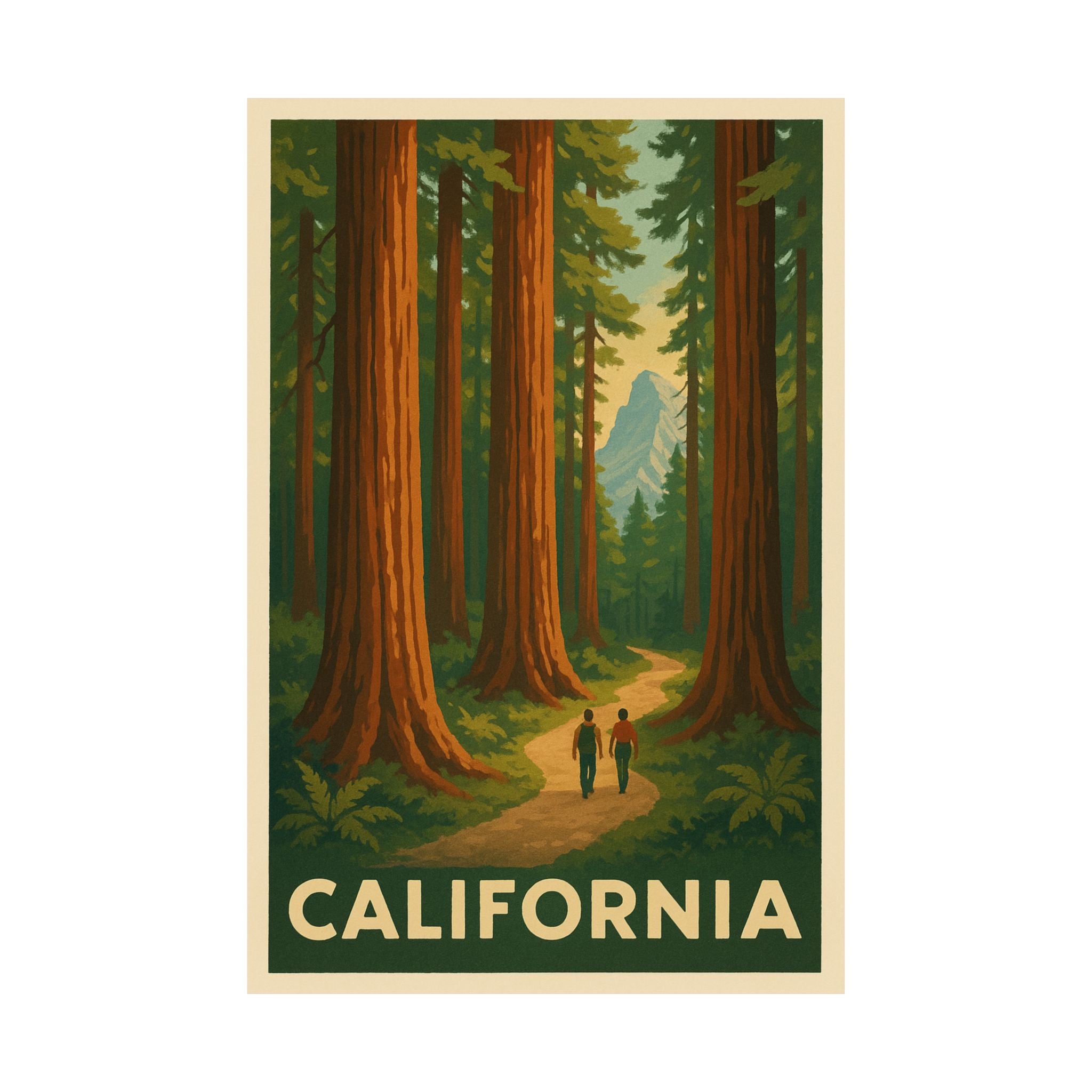 Cityscape Print - California