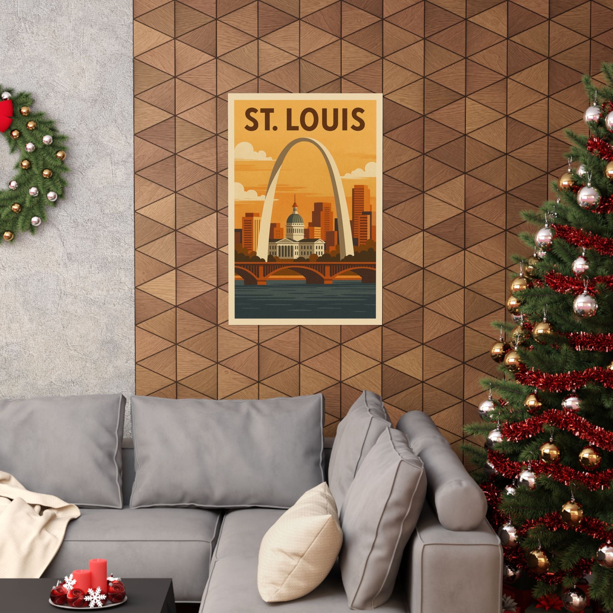Cityscape Print - St. Louis