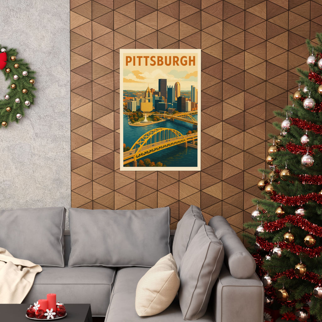 Cityscape Print - Pittsburgh