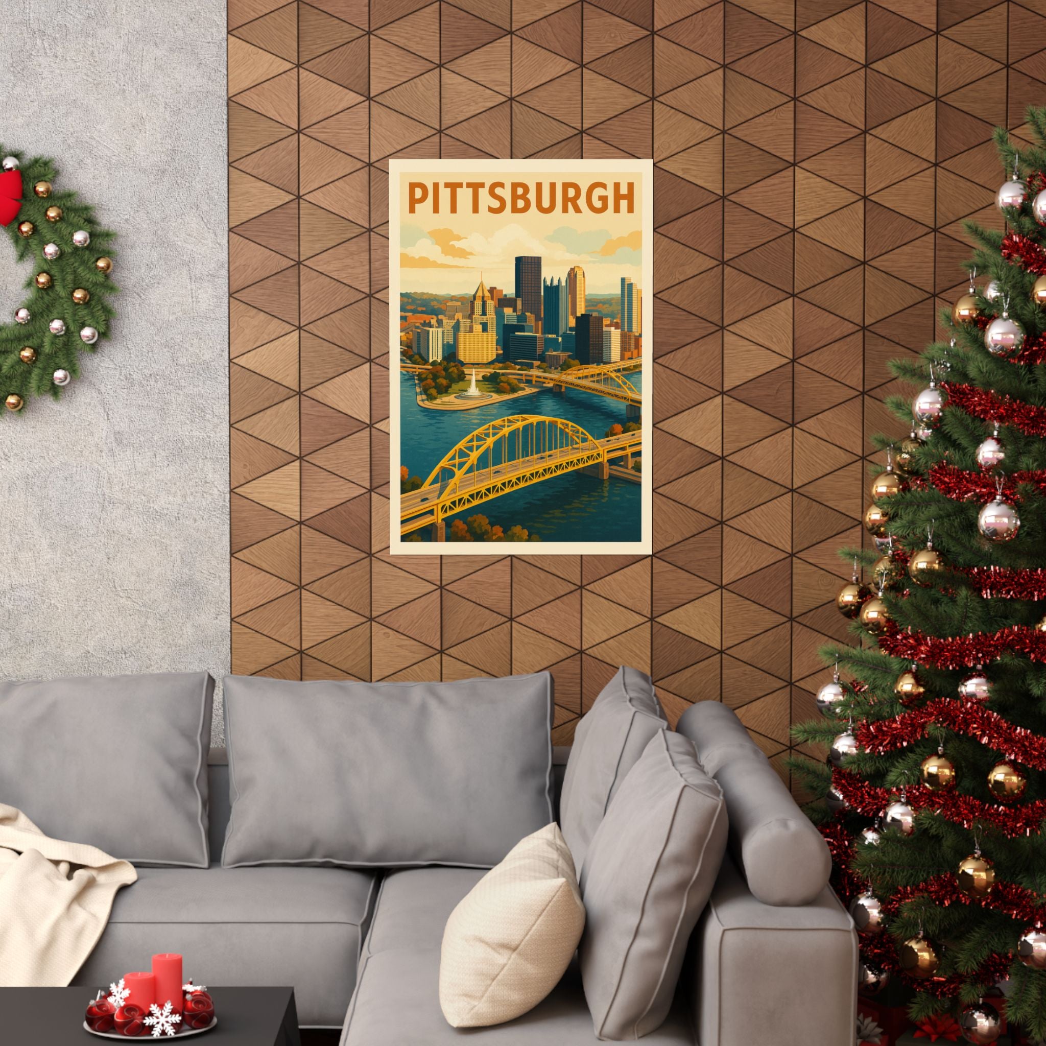 Cityscape Print - Pittsburgh